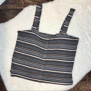 Like New Medium American Eagle Striped Tank Top